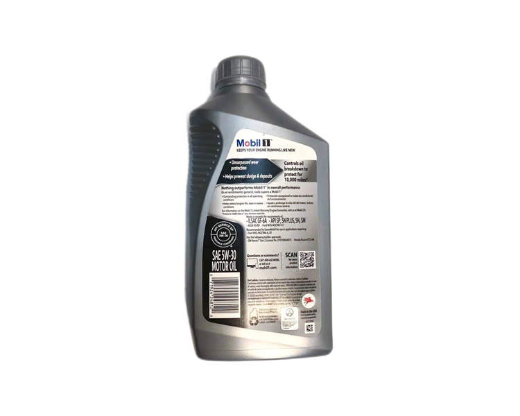 美孚1號(hào) 全合成機(jī)油 5W-30 A1/B1 SN 1QT裝-第2張圖片-鄭州市冠恒貿(mào)易有限公司【官方網(wǎng)站】-車用潤(rùn)滑油服務(wù)專家