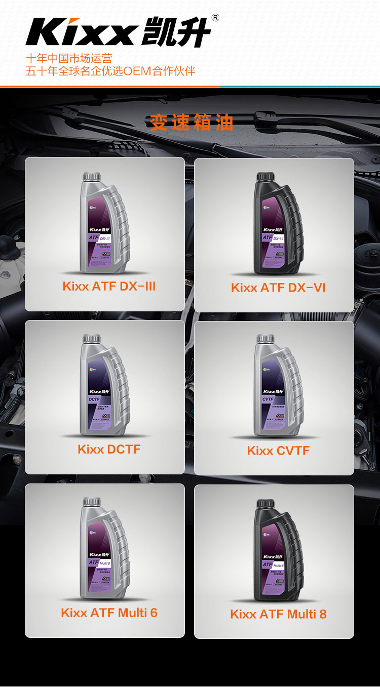 GS (Kixx) 凱升 DCTF 濕式雙離合變速箱油-第7張圖片-鄭州市冠恒貿(mào)易有限公司【官方網(wǎng)站】-車用潤滑油服務專家